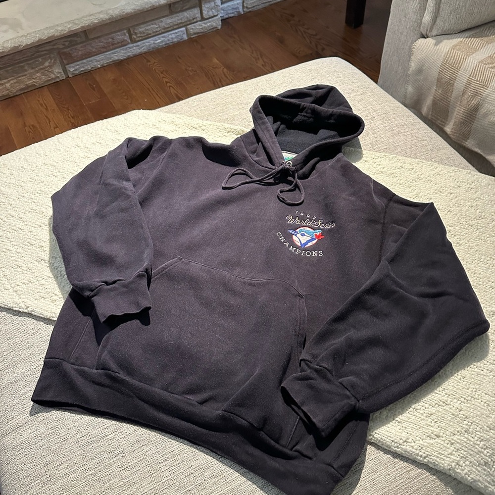 Vintage blue jays World Series hoodie 1992